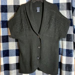 Faded Glory Short sleeved button cardigan